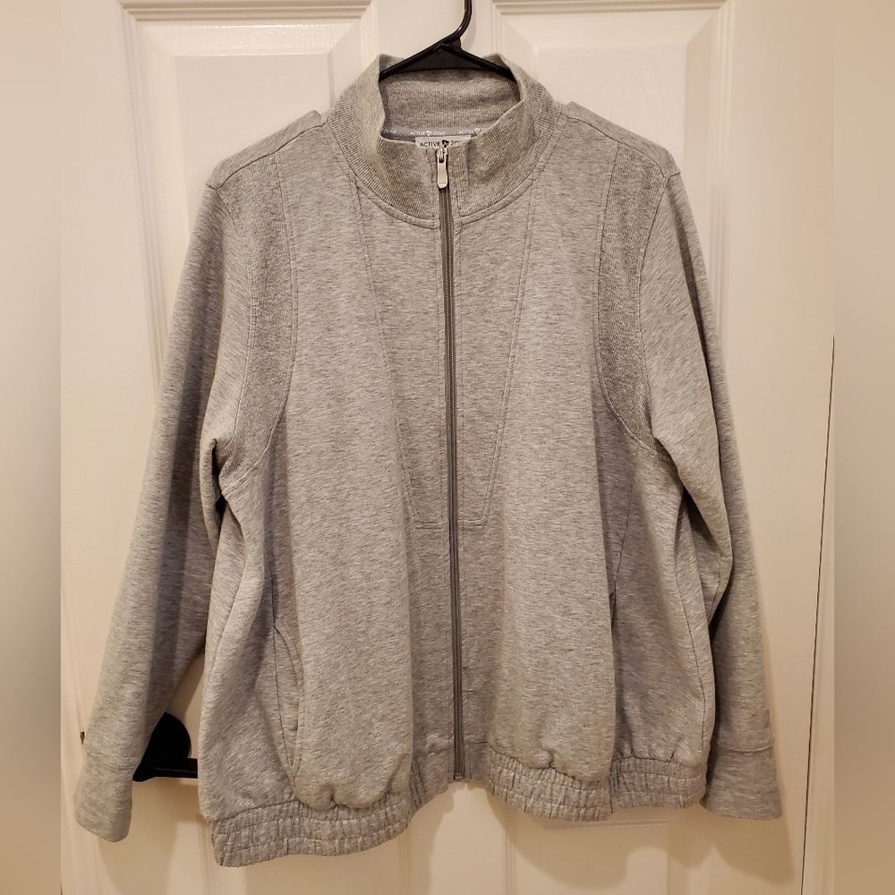 Penningtons Active Zone Zip Up, Size 0 Plus